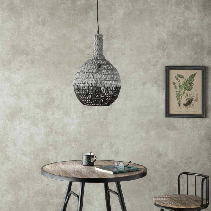 Suspension Alexandra House Living Noir Gris 2