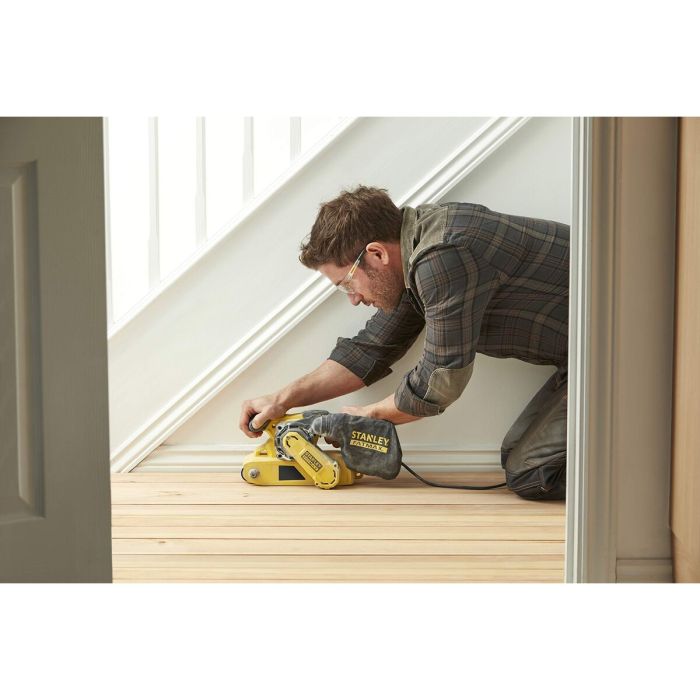 Ponceuse à bande Stanley FMEW204K 1010 W 230 V 8 Ponceuse à bande Stanley FMEW204K 1010 W 230 V 8