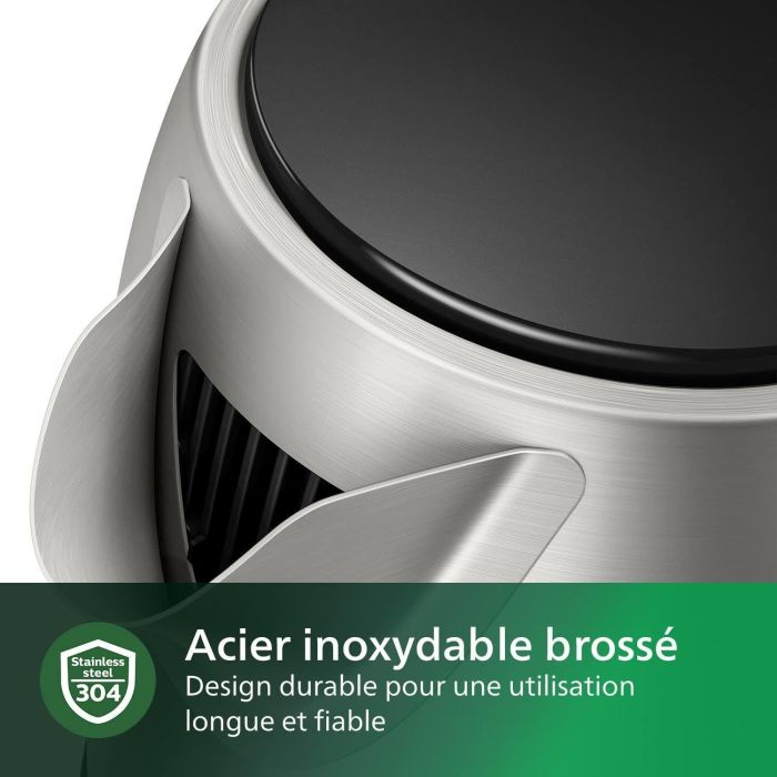 Bouilloire électrique - PHILIPS - HD9350/90 - Collection Métal - 1.7L - 2200W - Inox 4