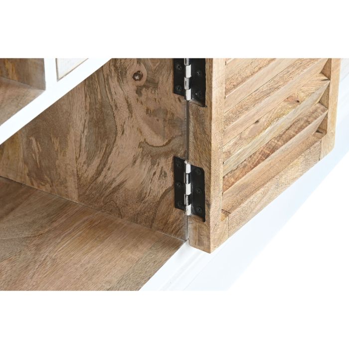 Caisson à Tiroirs Home ESPRIT Blanc Usé 115 x 40 x 80 cm 2