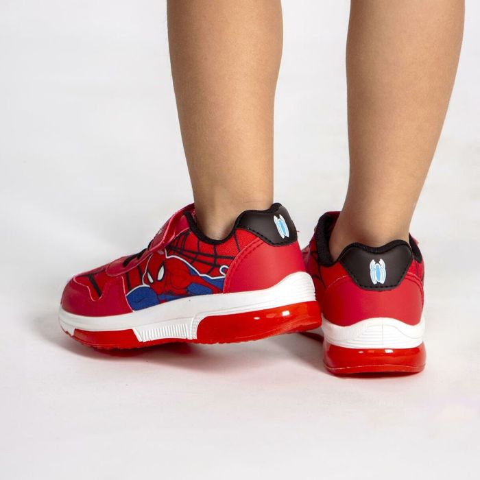 Baskets LED Spider-Man Rouge 5 Baskets LED Spider-Man Rouge 5