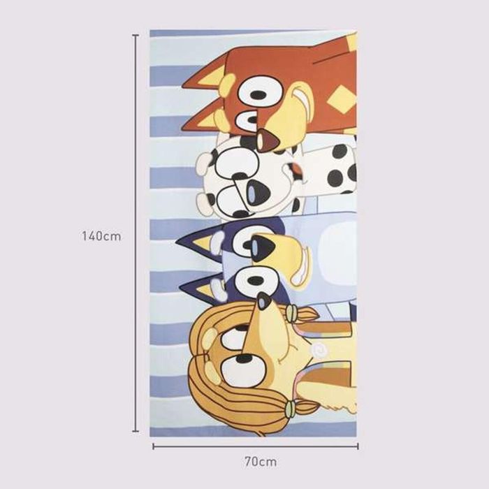 Serviette de plage Bluey Bleu clair 70 x 140 cm 1