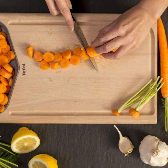 Couteau de cuisine Tefal K23207 Noir 7" Acier inoxydable 20 cm 3