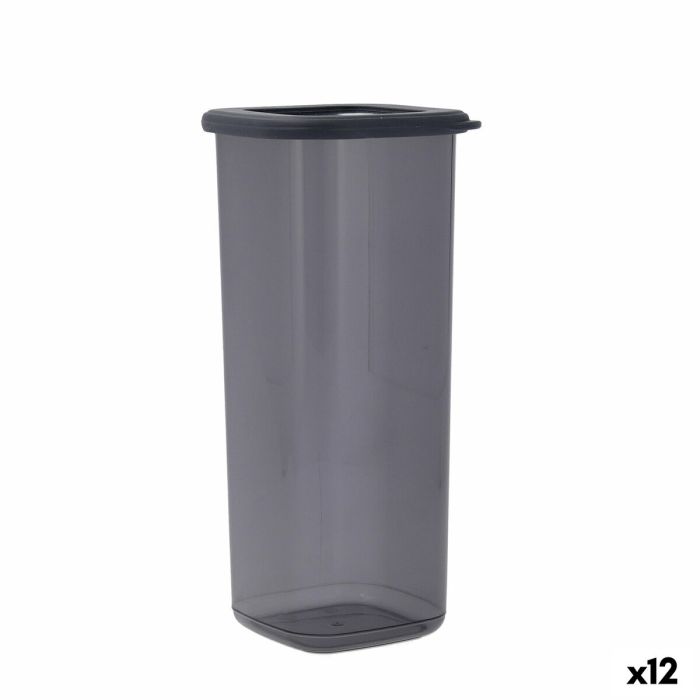 Récipient de Conservation des Aliments Quid City Gris 1,75 L Avec couvercle (12 Unités)