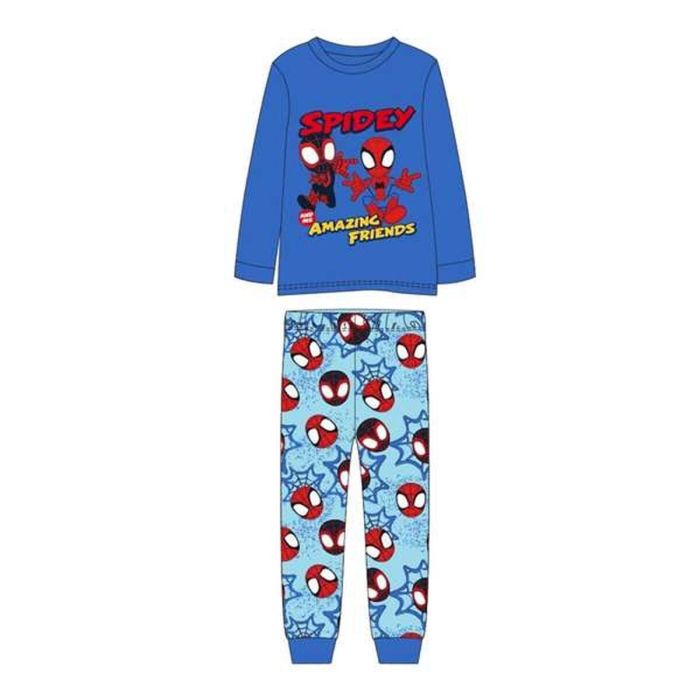 Pyjama Enfant Spidey Bleu M 2 Pyjama Enfant Spidey Bleu M 2