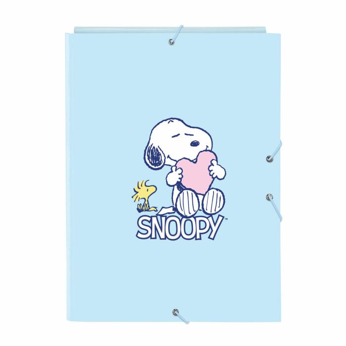 Reliure à anneaux Snoopy Love Bleu A4 26 x 33.5 x 2.5 cm 0 Reliure à anneaux Snoopy Love Bleu A4 26 x 33.5 x 2.5 cm 0