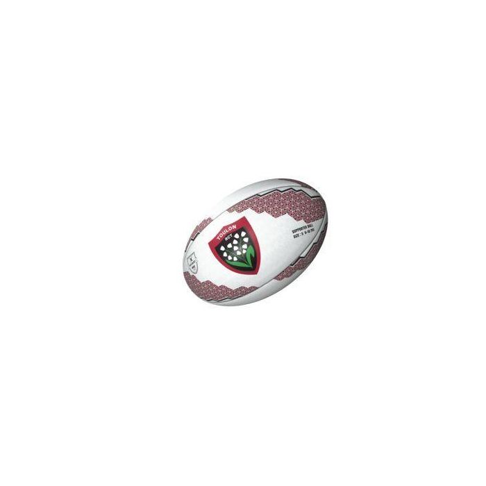 Ballon de rugby - Toulon - Supporter - GILBERT - Taille 5 0 Ballon de rugby - Toulon - Supporter - GILBERT - Taille 5 0