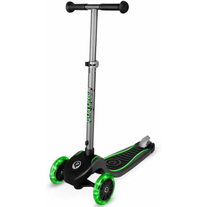 Trottinette Ociotrends Eco Future Scooter Vert 3 roues 5 Trottinette Ociotrends Eco Future Scooter Vert 3 roues 5