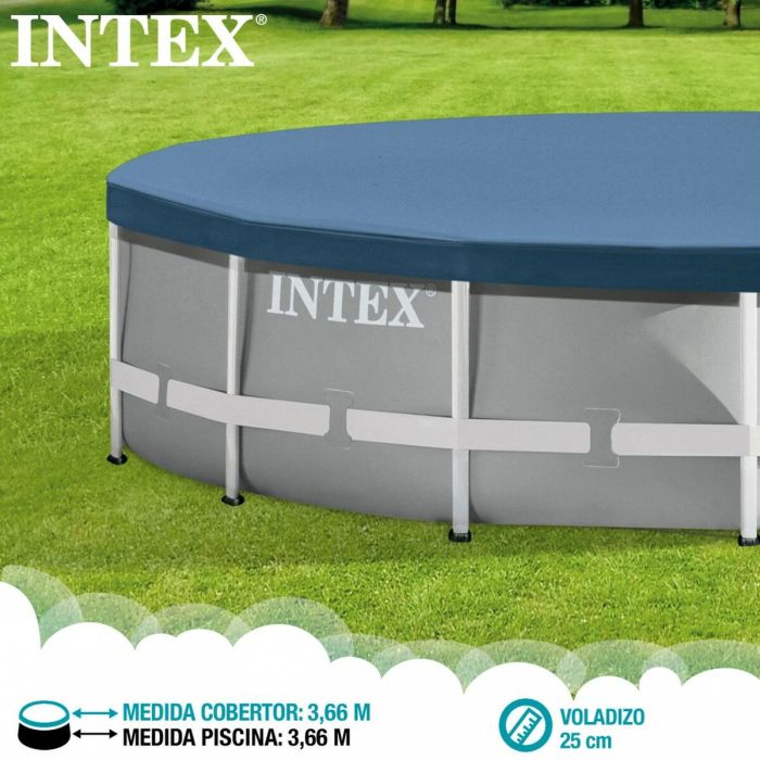 Bâches de piscine Intex 28031 METAL FRAME 366 x 25 x 366 cm 3