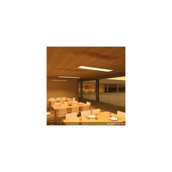 Panel LED Superslim 48W 4800Lm 120x30cm Blanc avec Contrôle à Distance (Intensité-CCT) HO-PANMB295119548W-RC 6