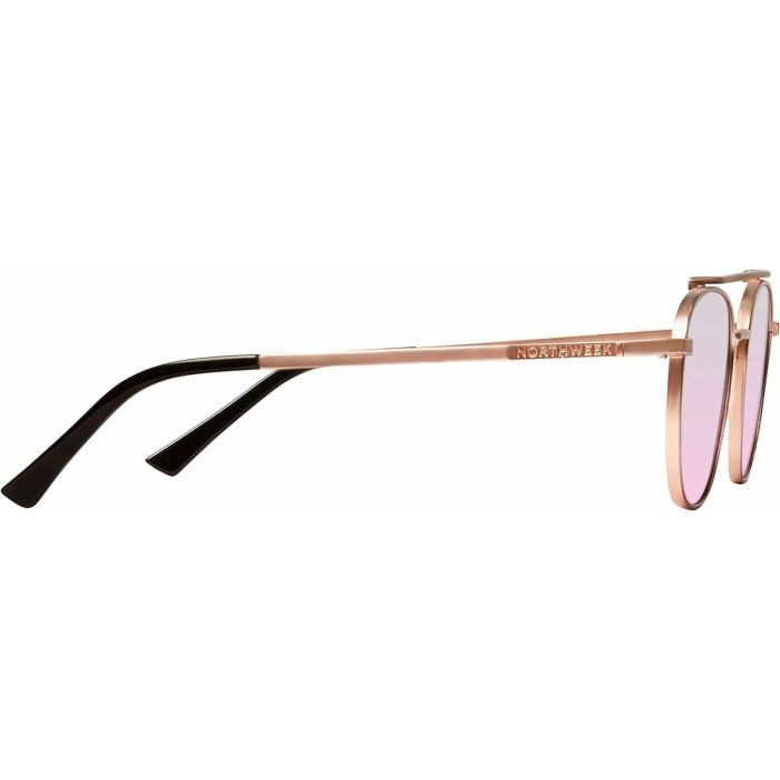 Lunettes de soleil Unisexe Northweek Falcon Ø 42 mm Rose Doré 3
