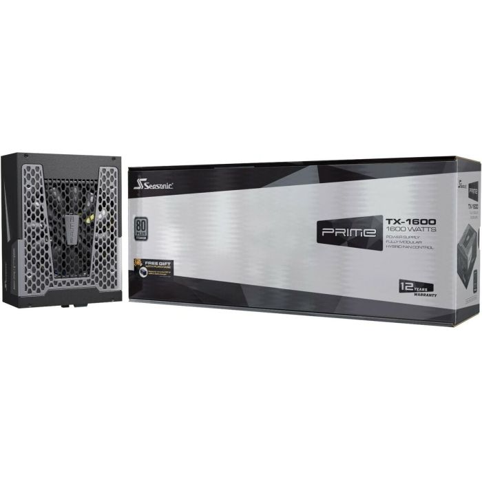 Bloc d’Alimentation SeaSonic PRIME-TX-1600-ATX30 6 W 125 W 80 PLUS Titanium 1