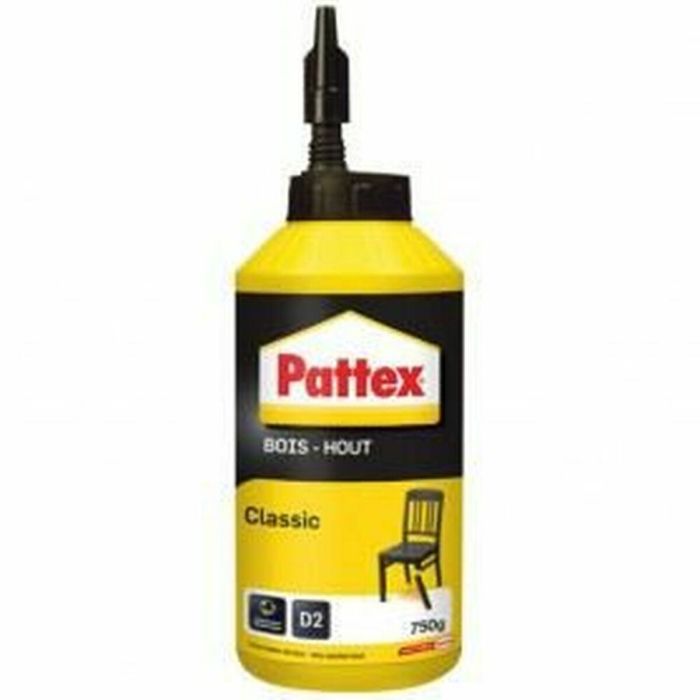 Pattex Colle Classic 750gr - Colle à base d'acétate de polyvinyle pour montage et revêtement