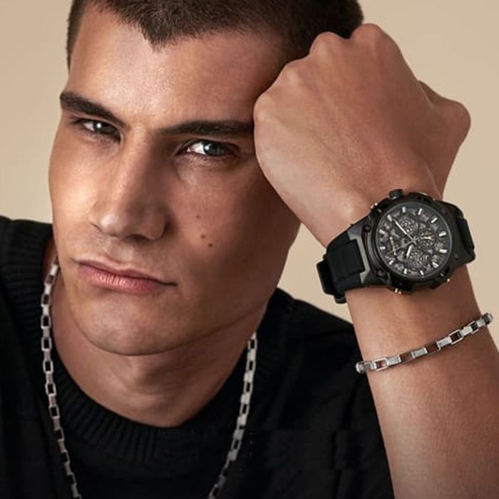 Collier Homme Police 5 Collier Homme Police 5