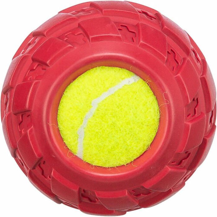 Boule pour animaux de compagnie Trixie Jaune Rouge Caoutchouc Ø 7,5 cm 1