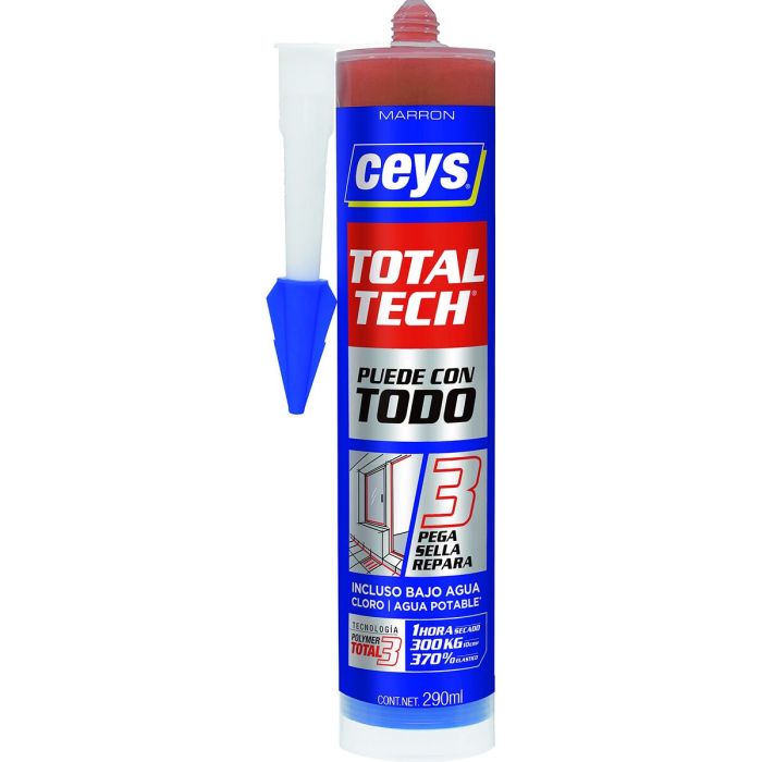 Scellant/Adhésif Ceys total tech Marron 290 ml 1