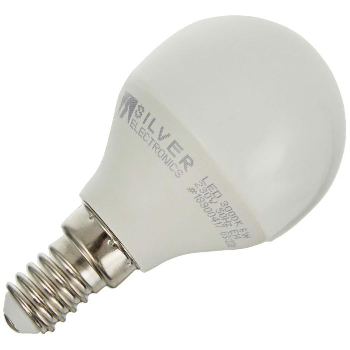 Lampe LED Silver Electronics ESFERICA PEQUE Blanc 6 W E14 960 lm (3000 K) 2