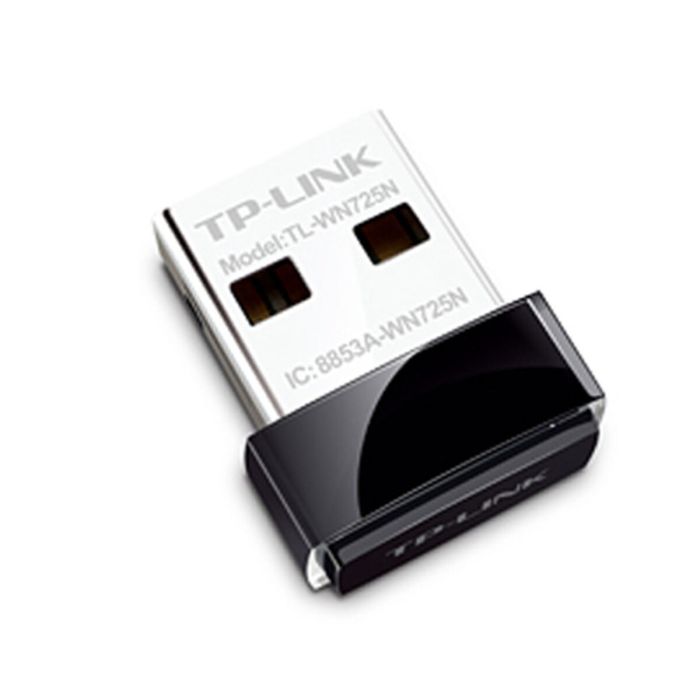 Adapteur réseau TP-Link Nano TL-WN725N Noir 150 Mbit/s 28 Adapteur réseau TP-Link Nano TL-WN725N Noir 150 Mbit/s 28