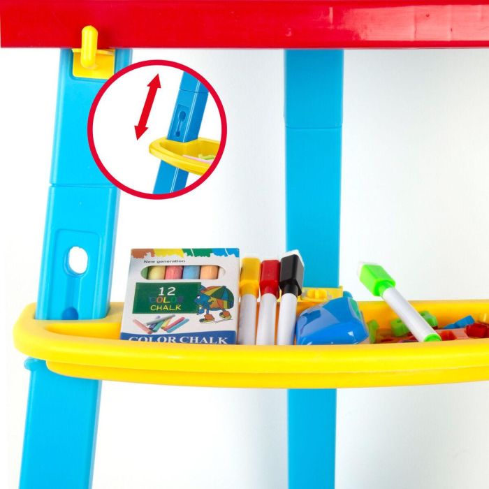 Ardoise double face Colorbaby 36 x 115 x 42 cm 2 Unités 2