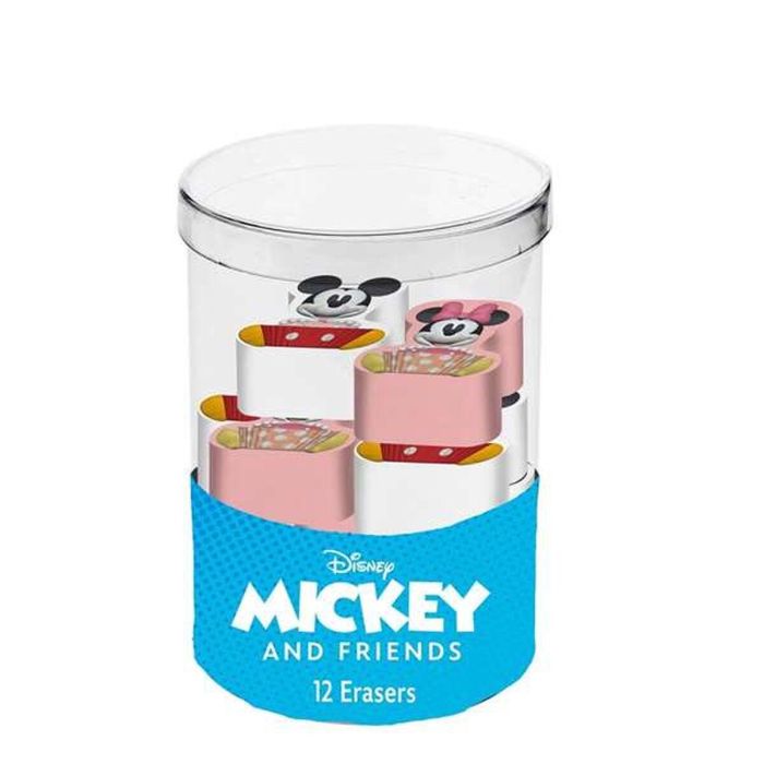 Gomme Disney Multicouleur 6,5 x 6 x 6 cm 12 Pièces