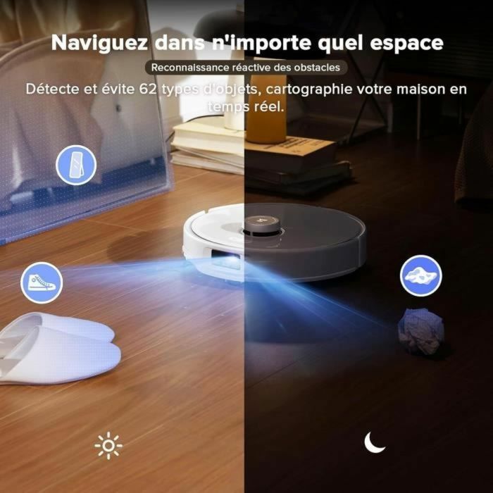 Aspirateur robot Roborock QREVO CURV 6400 mAh 1