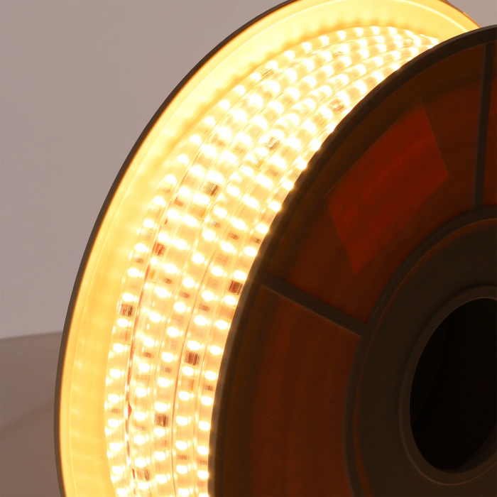 Bandeau LED 120 LEDs/M 1500Lm/M 6000K SMD2835 Diffuseur Microprismatique 220VAC IP65 x50M 40000H 4 Bandeau LED 120 LEDs/M 1500Lm/M 6000K SMD2835 Diffuseur Microprismatique 220VAC IP65 x50M 40000H 4