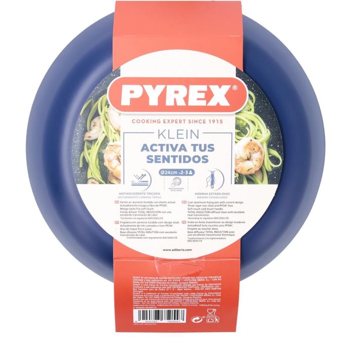 Sartén Aluminio Fundido Klein Pyrex 24 cm (6 Unidades) 5