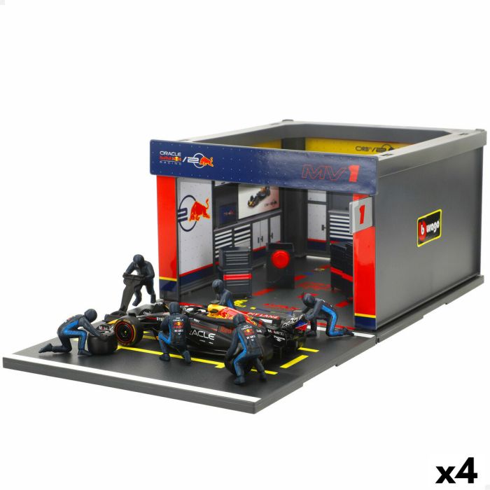 Voiture de course Red Bull BURAGO (4 Unités)