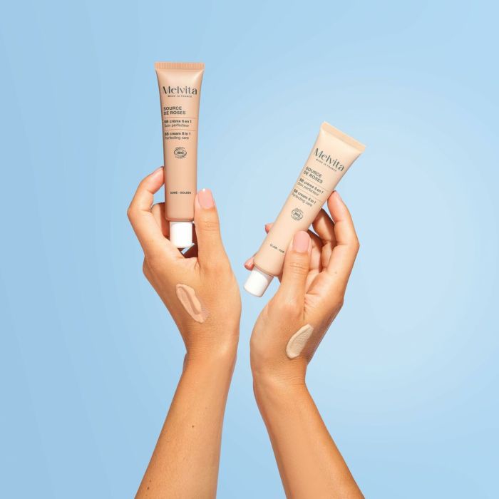 Set de Maquillage Melvita SOURCE DE ROSES 2 Set de Maquillage Melvita SOURCE DE ROSES 2