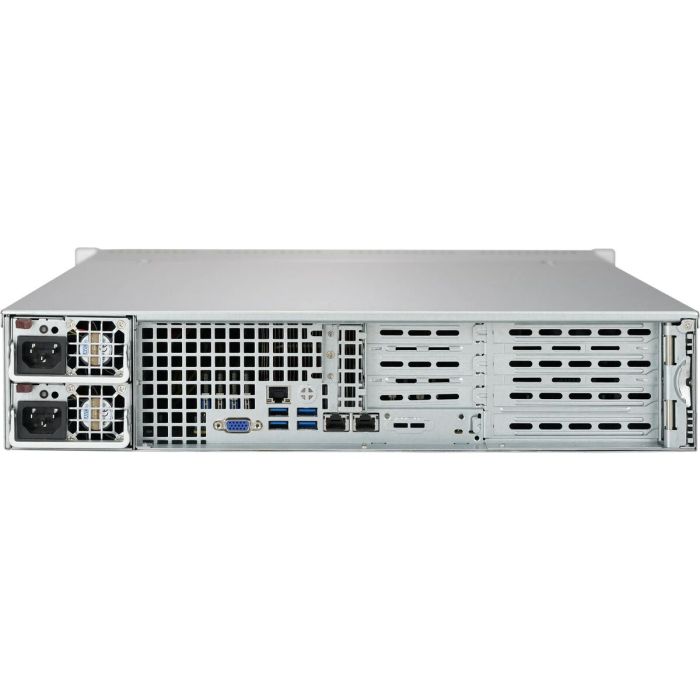 Boîtier ATX semi-tour Supermicro CSE-825TQC-R802WB Noir Gris 1