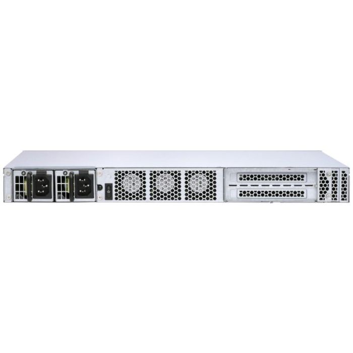 QNAP QuCPE-7012-D2146NT-32G Intel Xeon D-2146NT 8x2.5GbE RJ45 ports and 4x10GbE SFP+ ports 1x network module 1x PCIe Gen3 x8 9