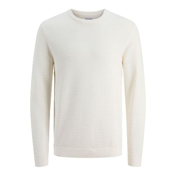 Sweat sans capuche homme Jack & Jones Jjotto Knit Crew Neck Blanc M 0 Sweat sans capuche homme Jack & Jones Jjotto Knit Crew Neck Blanc M 0