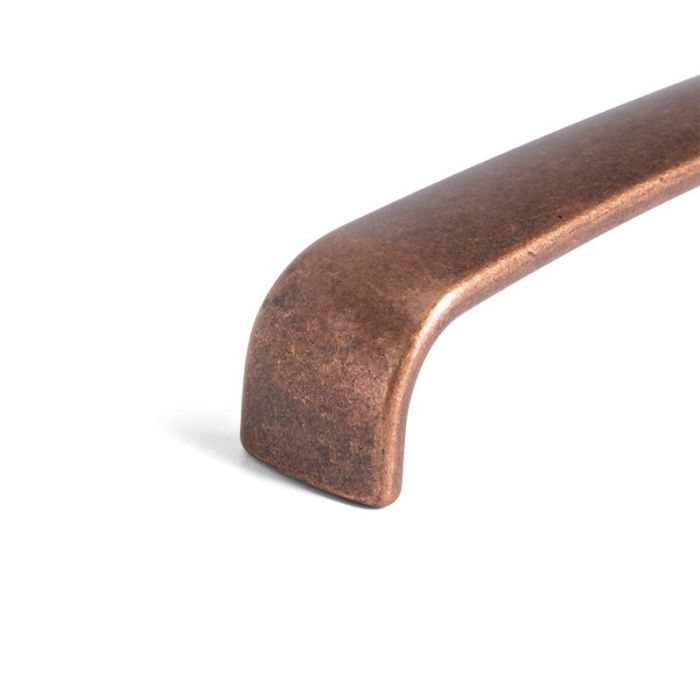 Tirador Zamak Modelo Orion Acabado Cobre Antiguo Dist. Agujero Dist. 128Mm. Viefe 2