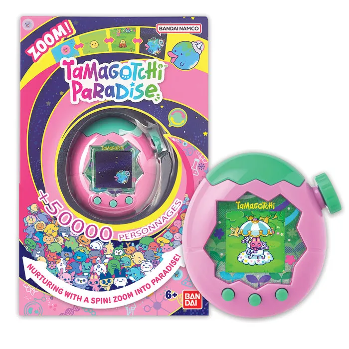Bandai Tamagotchi Paradise - Modèle Terre (43421) - Jouet électronique interactif d'élevage d'animal virtuel - Version française Bandai Tamagotchi Paradise - Modèle Terre (43421) - Jouet électronique interactif d'élevage d'animal virtuel - Version française