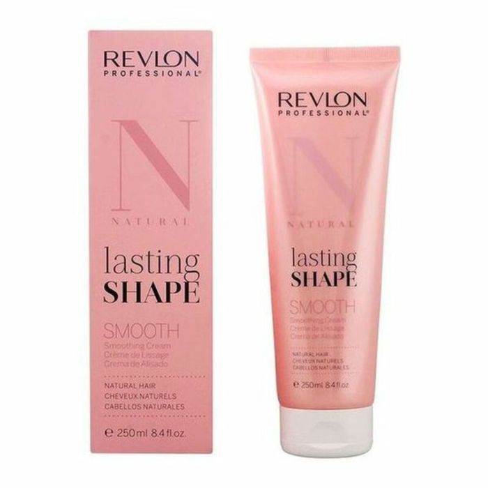 Revlon LASTING SHAPE Crème Capillaire Lissante & Naturelle, Fortifiante, Protection Chaleur, 200 ml