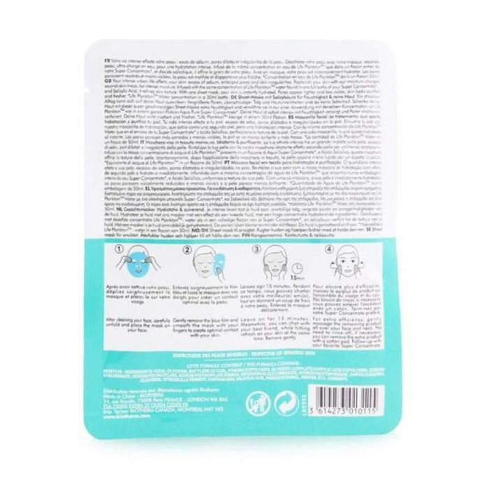 Masque Tissu Biotherm Aqua Pure 35 g 1