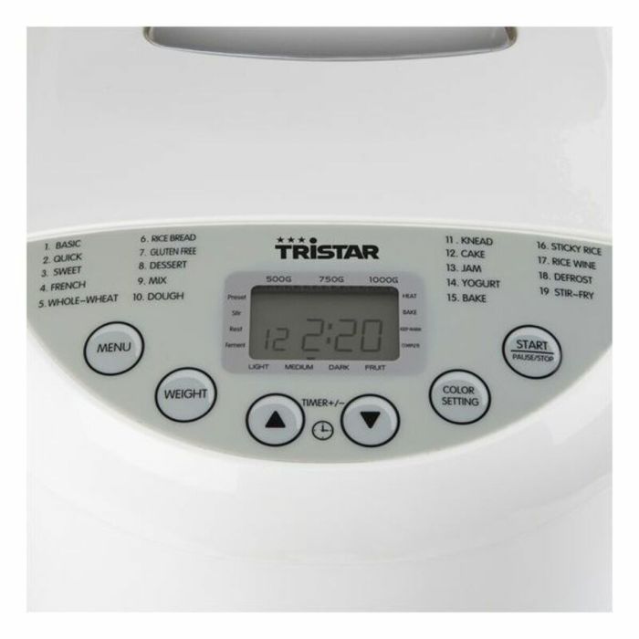Machine à pain Tristar BM-4586 550W 3
