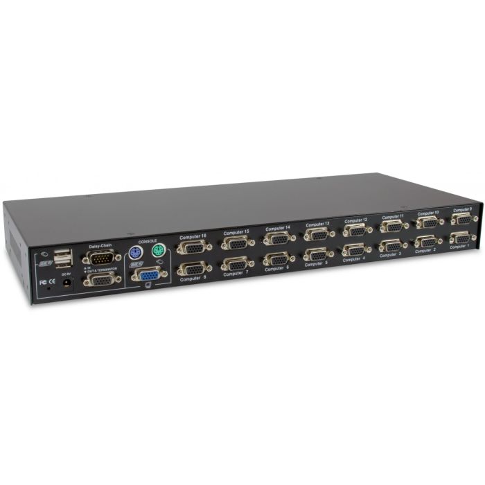KVM-3216 16-Port PS/2-USB VGA KVM Switch 1