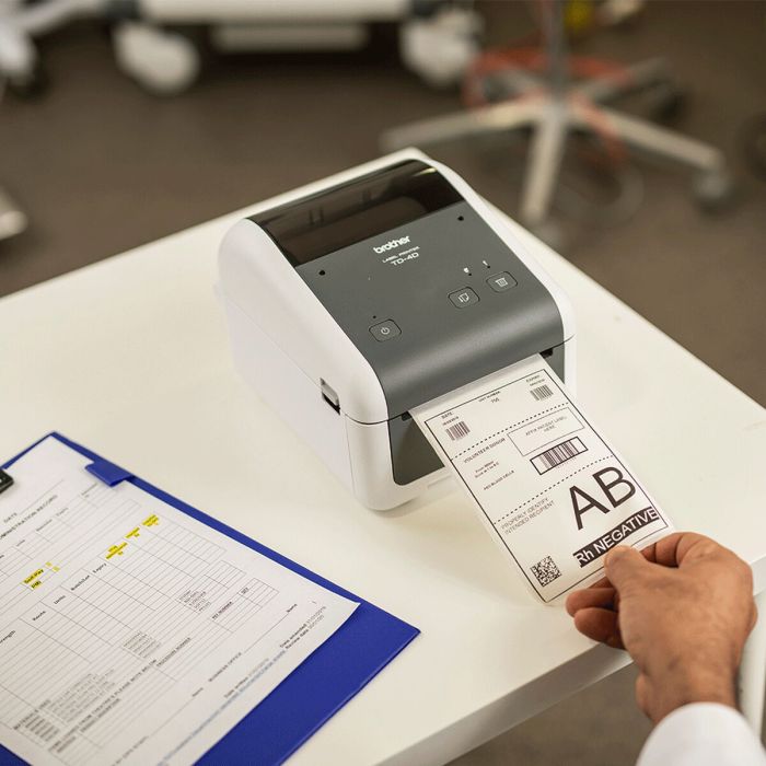 Imprimante Thermique Brother TD4410DXX1 Blanc 2