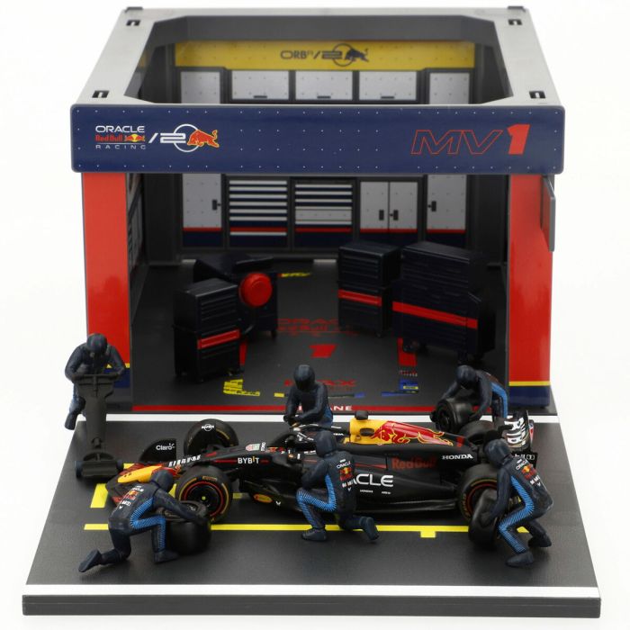 Voiture de course Red Bull BURAGO (4 Unités) 5