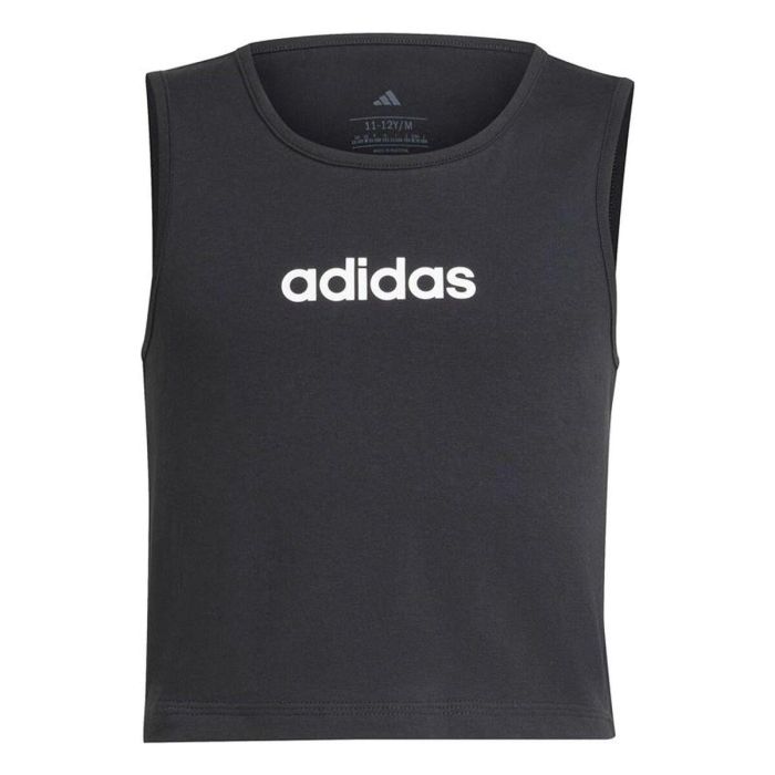 Débardeur Enfant Adidas Jg Linear Tank 0 Débardeur Enfant Adidas Jg Linear Tank 0