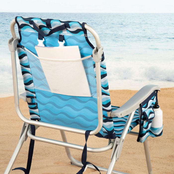 Chaise de Plage Aktive 48 x 95 x 78 cm (2 Unités) 2 Chaise de Plage Aktive 48 x 95 x 78 cm (2 Unités) 2