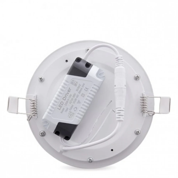 Plaque LED Circulaire 9W 720Lm 4200K Aluminium Blanc IP25 HO-PLCIR9W-W-EP02 2 Plaque LED Circulaire 9W 720Lm 4200K Aluminium Blanc IP25 HO-PLCIR9W-W-EP02 2