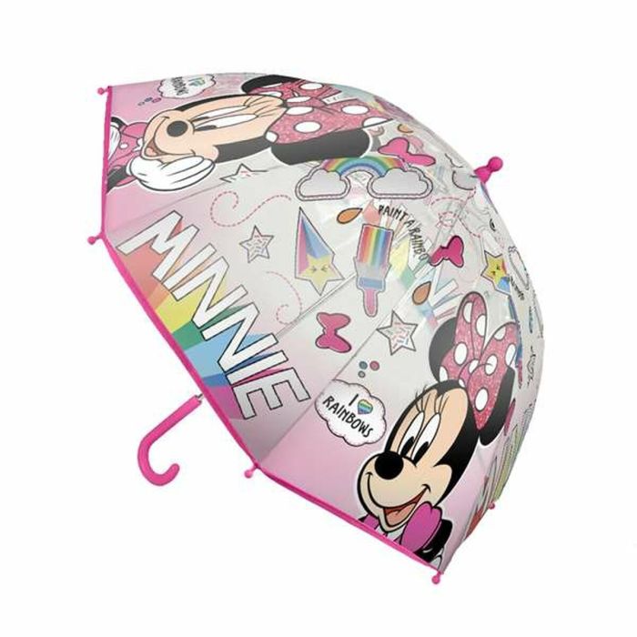 Parapluie Minnie Mouse Rose Métal PoE 5