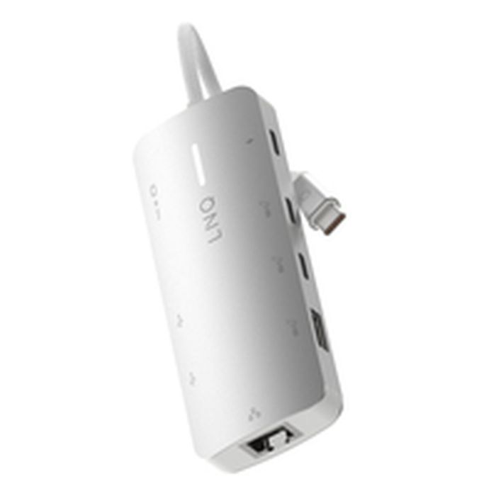 Hub USB Linq Byelements LQ49081 Blanc Gris 16