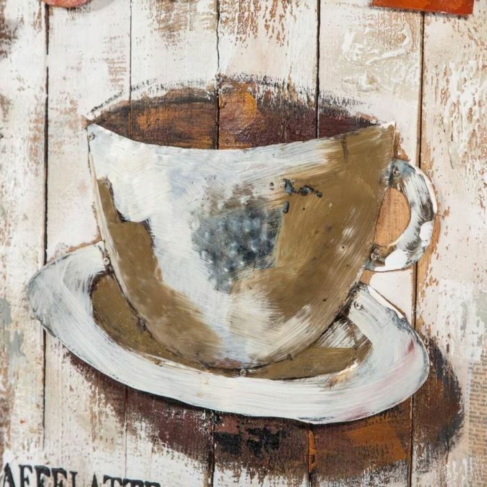 Cadre Alexandra House Living Bois Métal 100 x 5 x 100 cm 4