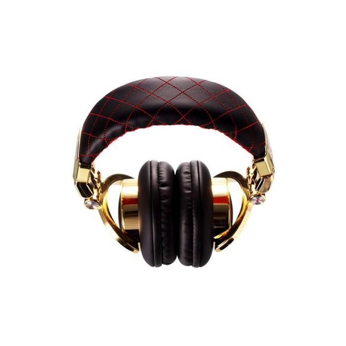 Thermaltake TteSPORTS DRACCO Signature - Casque gaming supra-aural avec micro filaire (Noir/Rouge/Doré, câble 3.5mm amovible 1.5m)