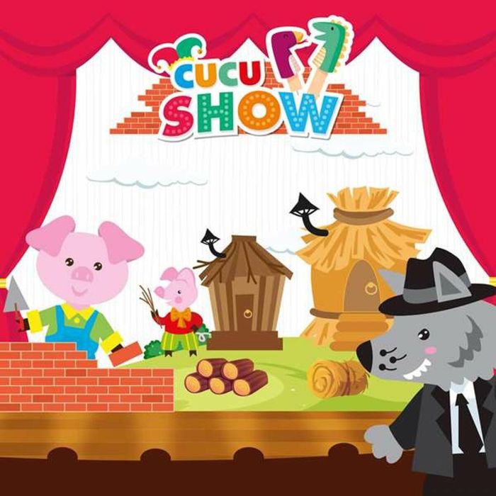 Marionnette en peluche 3 Little Pigs 1 Marionnette en peluche 3 Little Pigs 1