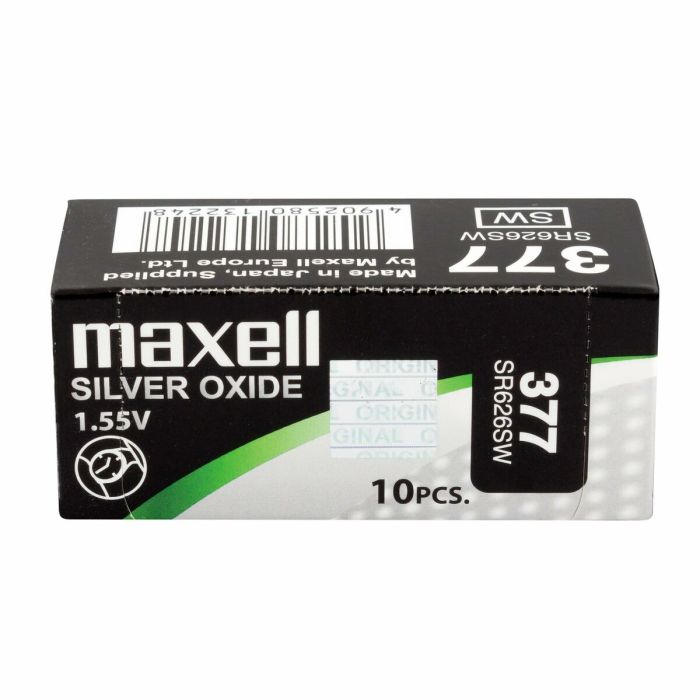 Pile bouton Maxell SR626SW 377 1,55 V Piles Bouton 2