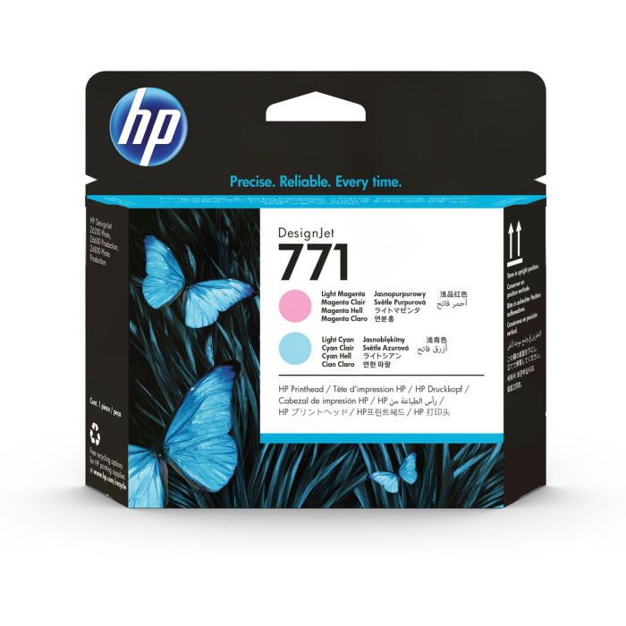 HP CE019A Tête d'Impression DesignJet Light Magenta et Light Cyan Standard Capacity pour HP DesignJet Z6200 Photo Printer Series